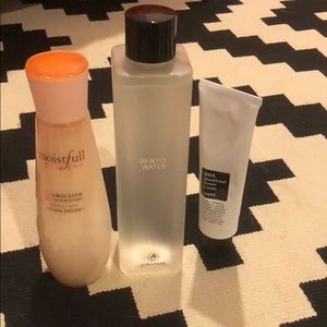 Soko glam moisturizer, toner&blackhead cream